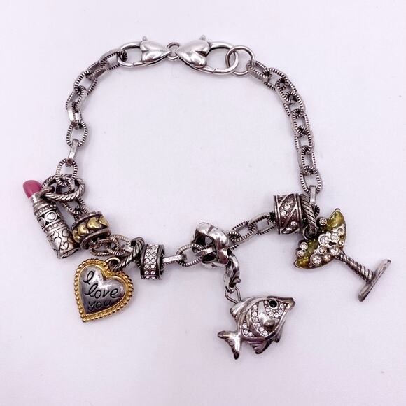 Vintage Brighton Party Charms Bracelet - Picture 4 of 5